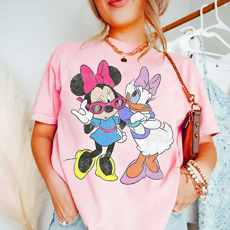 our cotton t shirts disney for women are perfect for casual wear and everyday comfort.
